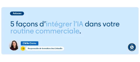 Comment intégrer l’IA dans son workflow commercial ?