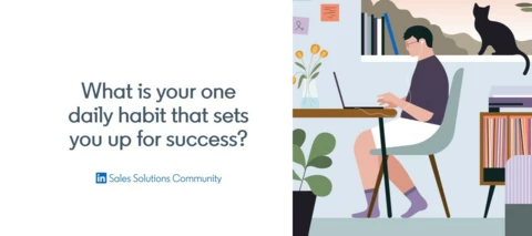 What is your one daily habit that sets you up for success?
