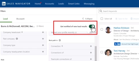 🤖 Gespeicherte Suchen im Sales Navigator: Ihr persönlicher Assistent im Vertriebsalltag