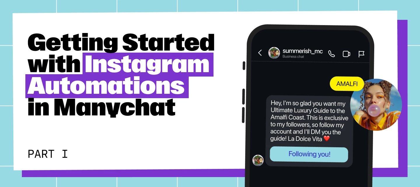 [Part I] Getting Started with Instagram Automations in Manychat 🔥 ...