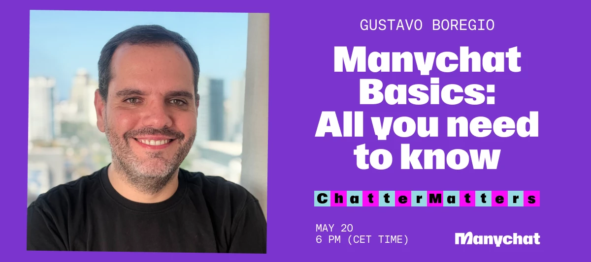 [Webinar Recording] Manychat Basics: All you need to know