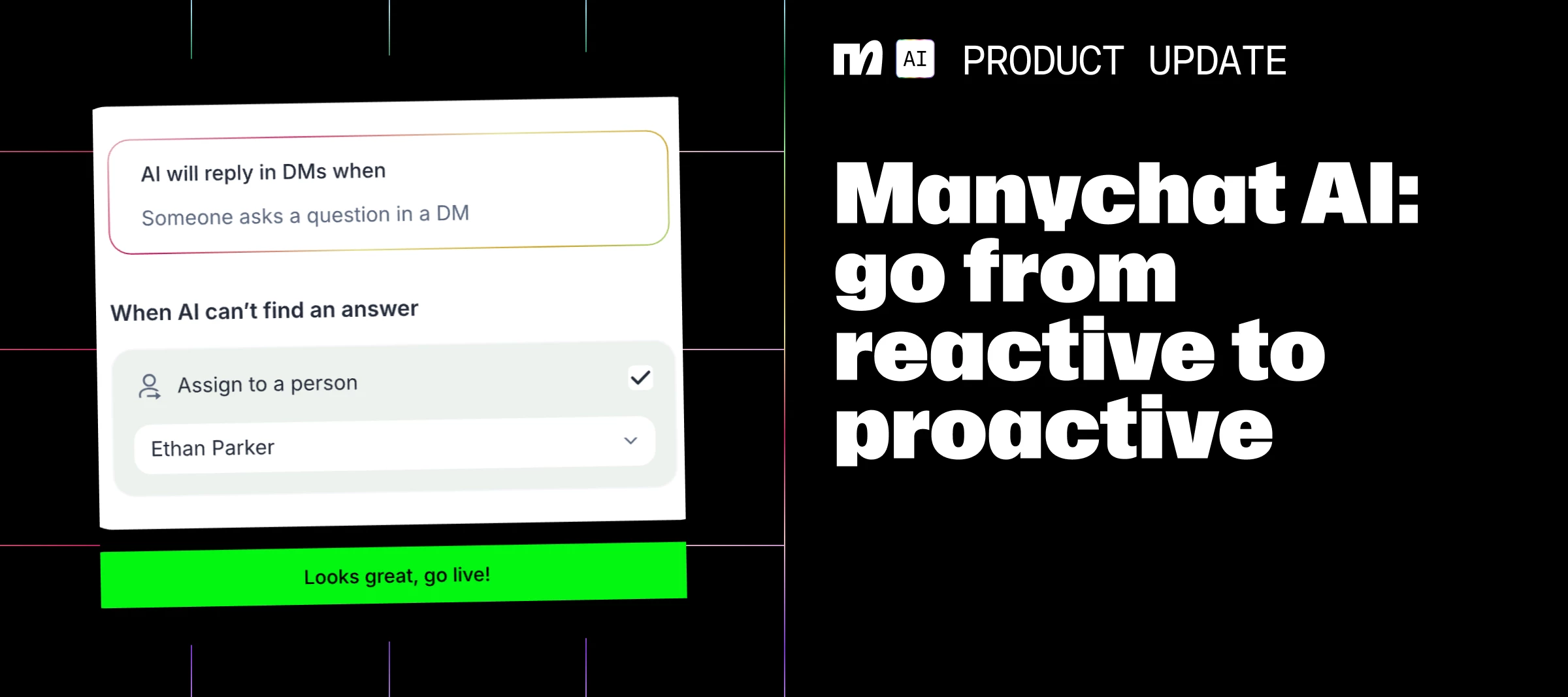 Your new AI hub (beta) is live - smarter replies, faster setup, same Manychat magic