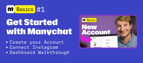 Getting Started with Manychat 💬 Manychat Basics Episode 1