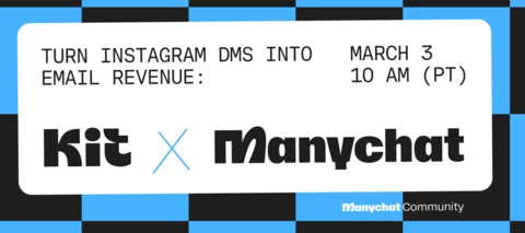 🎥 Replay: Turn Instagram DMs into Email Revenue