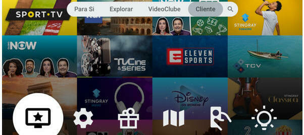 Nova versão App MEO Android TV