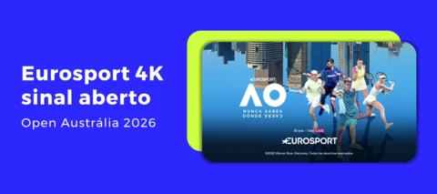 Eurosport 4K aberto para o Open Austrália 2026