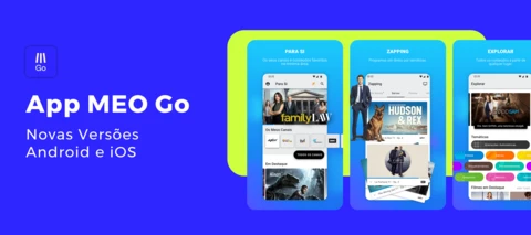 Novidades da nova versão da app MEO Go