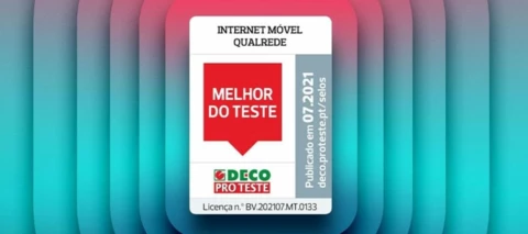 MEO: “Melhor do Teste - Internet Móvel” da DECO PROTESTE