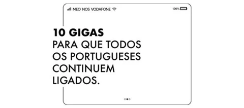 Oferta 10 GB - Para que todos os Portugueses fiquem ligados