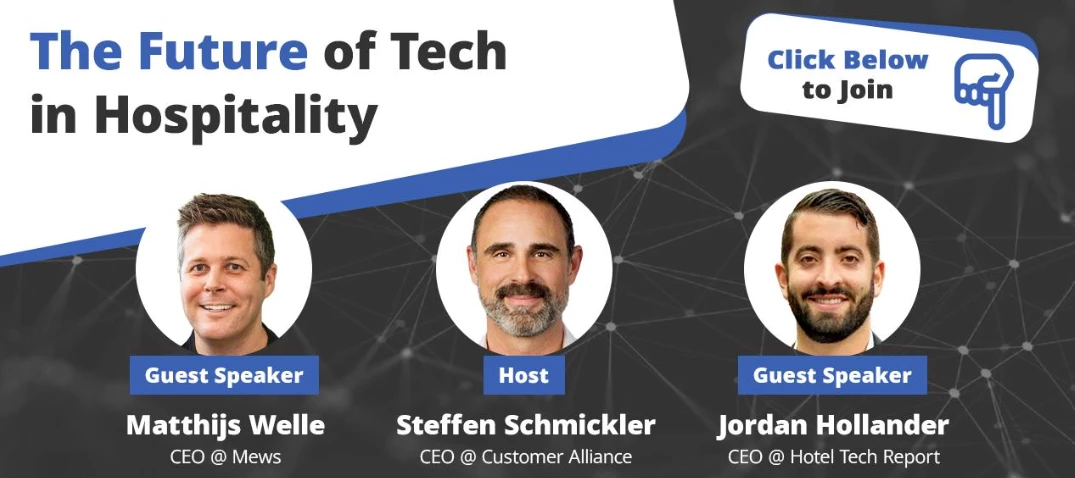 The Future of Tech in Hospitality - Join the online event