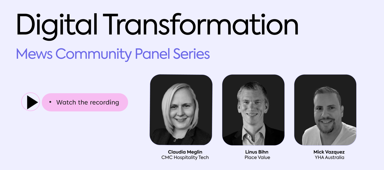 Community panel discussion recording: Digital Transformation
