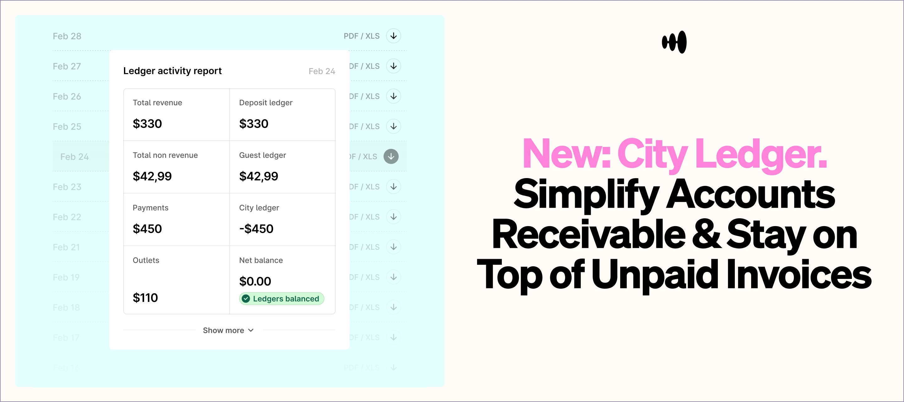 📢 New: City Ledger – Simplify Accounts Receivable & Stay on Top of Unpaid Invoices