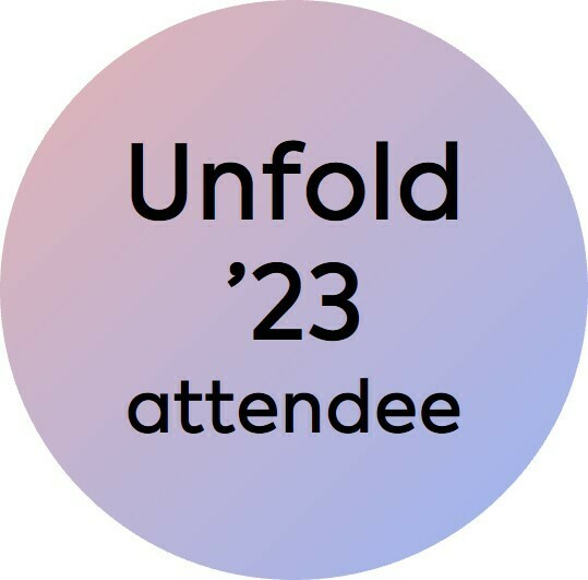 Unfold 23 attendee
