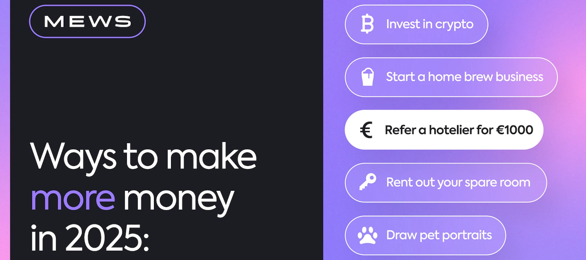 💸  The Mews Referral Program Just Got a Major Upgrade 💸
