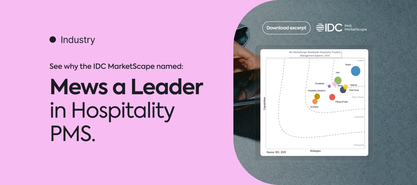 Mews PMS named a Leader and it’s thanks to you