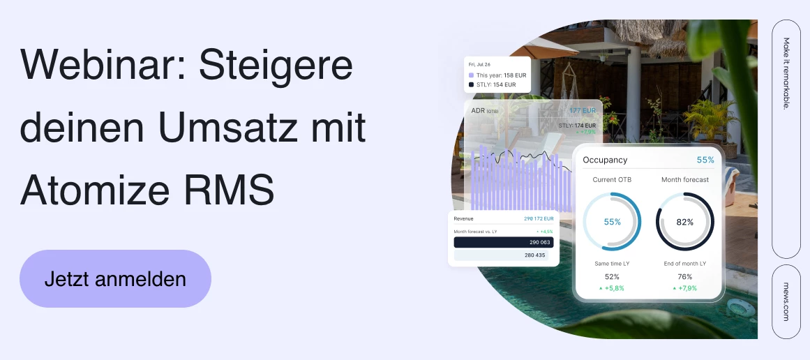 📣 Webinar-Tipp: Revenue Management & Atomize – live mit Christian Rex!