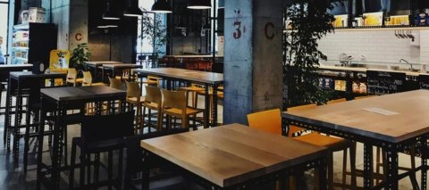 Table booking with inclusive package from PMS