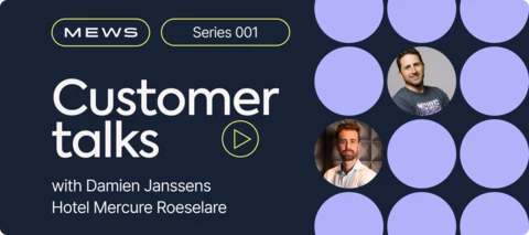 Customer talks...POS with Damien Janssens, Mercure Roeselare Customer talks...POS with Damien Janssens, Mercure Roeselare