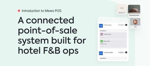 Introduction to Mews POS: A connected point-of-sale system built for hotel F&B ops