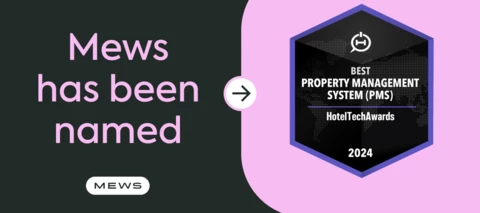 Mews voted Best Hotel PMS at the HotelTechAwards 2024