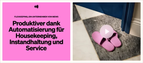 Solide und budgetfreundliche Betriebsabläufe: Ein Webinar mit Flexkeeping, ein Unternehmen von Mews