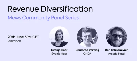 Join the Mews Community Panel Series on Revenue Diversification