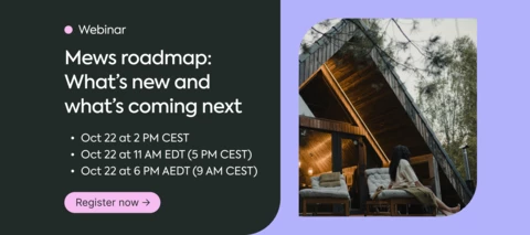 Mews roadmap webinar: What’s new and what’s coming next