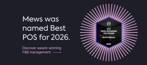 Mews was named Best POS for 2026