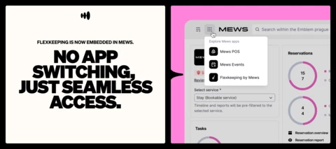 You can now login to Flexkeeping directly from Mews