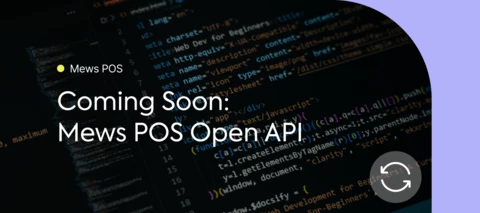 Mews POS Open API is on the horizon!