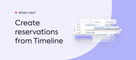 You can now create reservations from the Timeline 🎉