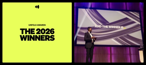 🏆 Celebrating the winners of the Unfold Awards 2026