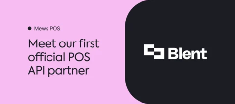 Mews POS just got smarter - meet our first certified partner, Blent!