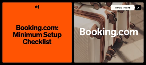 Booking.com – Minimum  Setup Checklist