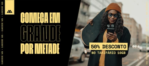COMEÇA EM GRANDE POR METADE -50% NO TARIFÁRIO MOCHE 10GB E COLEÇÃO