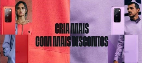 CRIA MAIS COM MAIS DESCONTOS - Samsung S20 FE com €150 de desconto