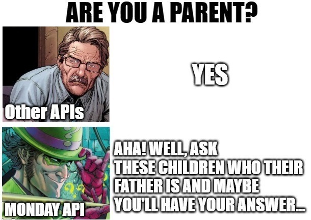 Riddle me this...