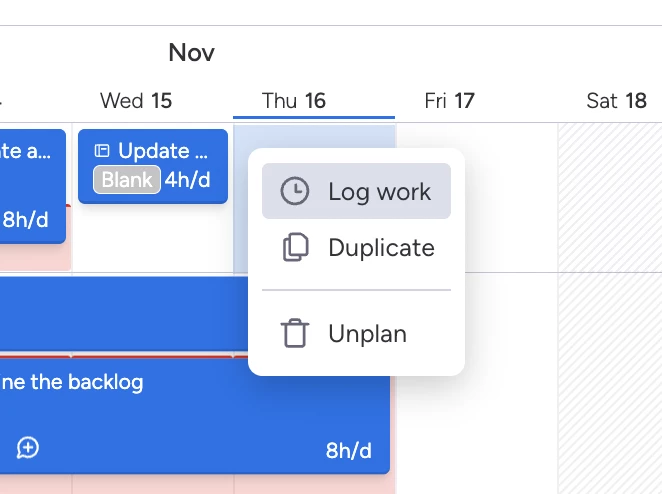 Tracking Time for Tasks and Resources