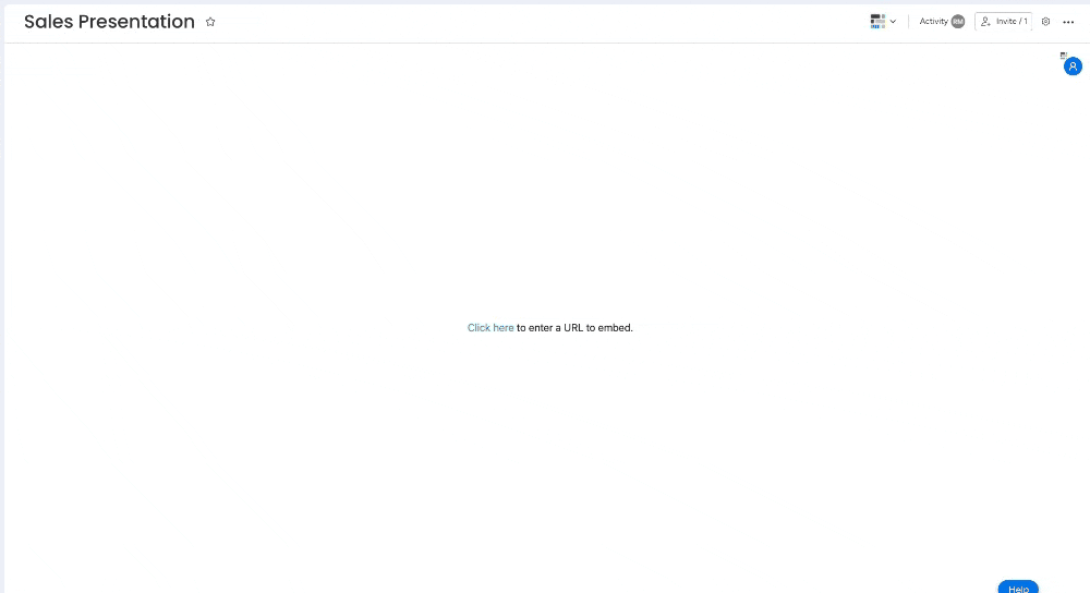 Add link to Workspace Embed