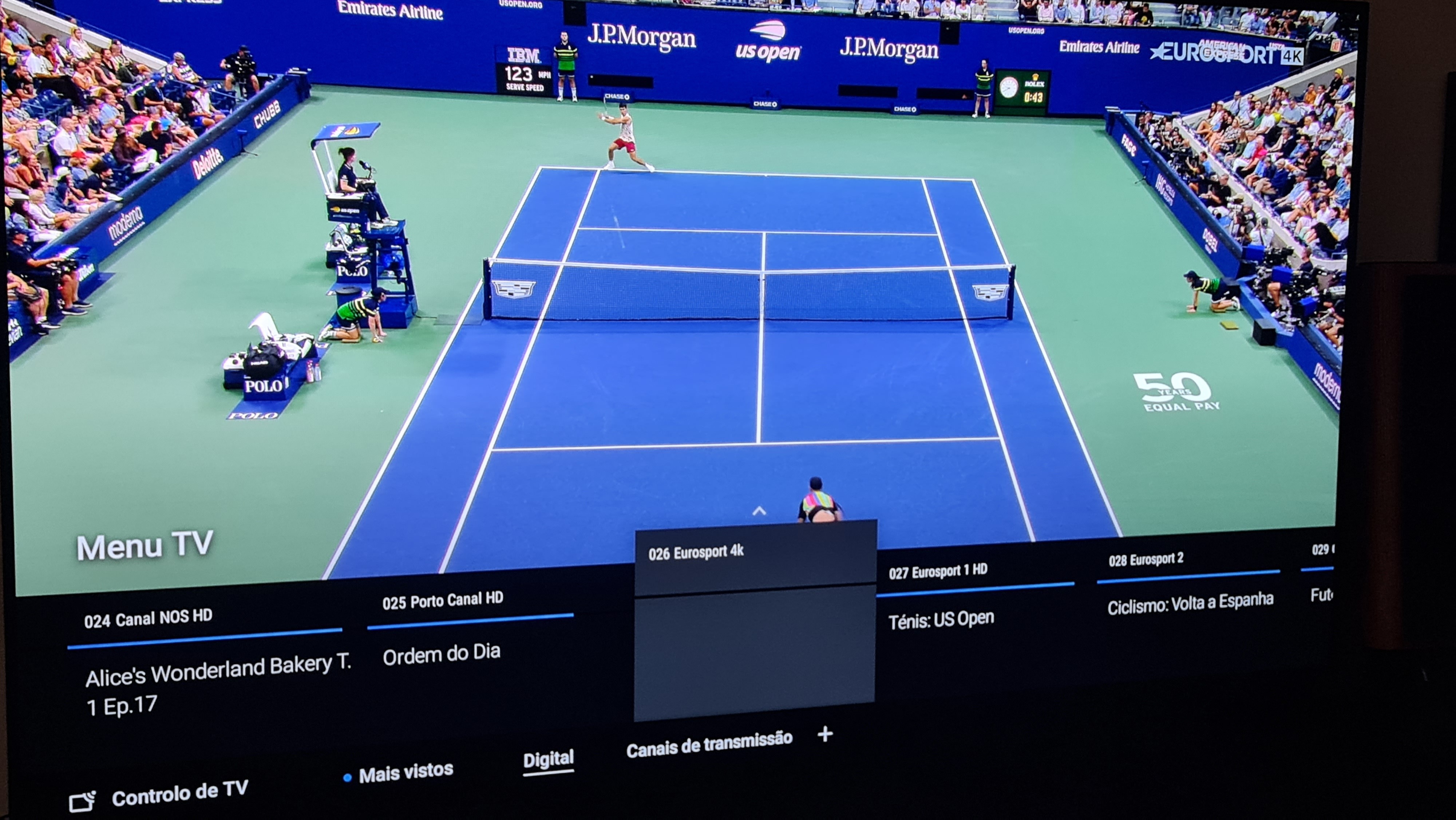 Eurosport 4K – US Open