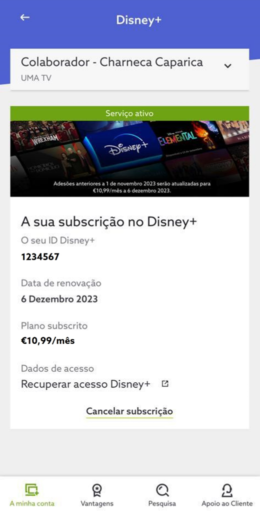 Quero cancelar minha assinatura Disney Plus - Comunidade Google Play