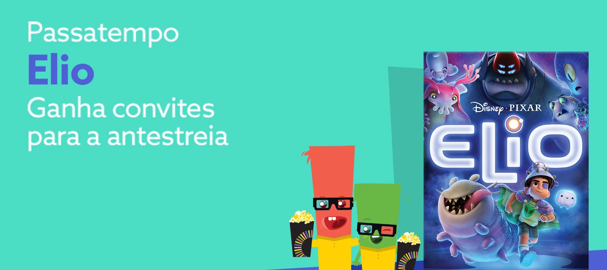 [Terminado] Passatempo de Cinema – Antestreia ‘Elio'