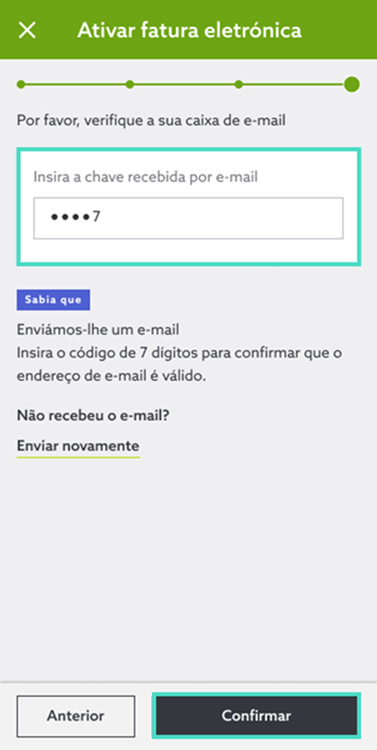 No  kids, onde eu dígito o código de ativação do login para