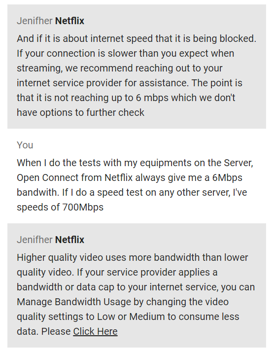 Velocidades de Netflix/Streaming lentas e com quebras