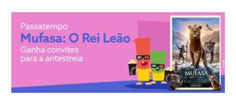 [Terminado] Passatempo My NOS - Ganhe convites duplos para a antestreia Mufasa: O Rei Leão