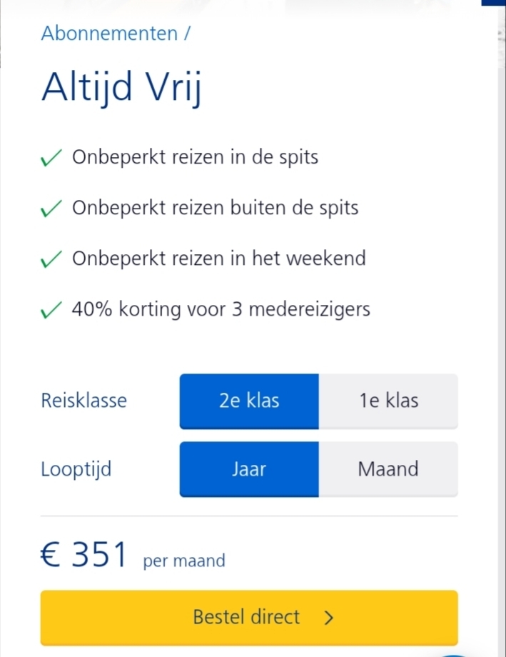 wanneer samenreiskorting wanneer samenreiskorting