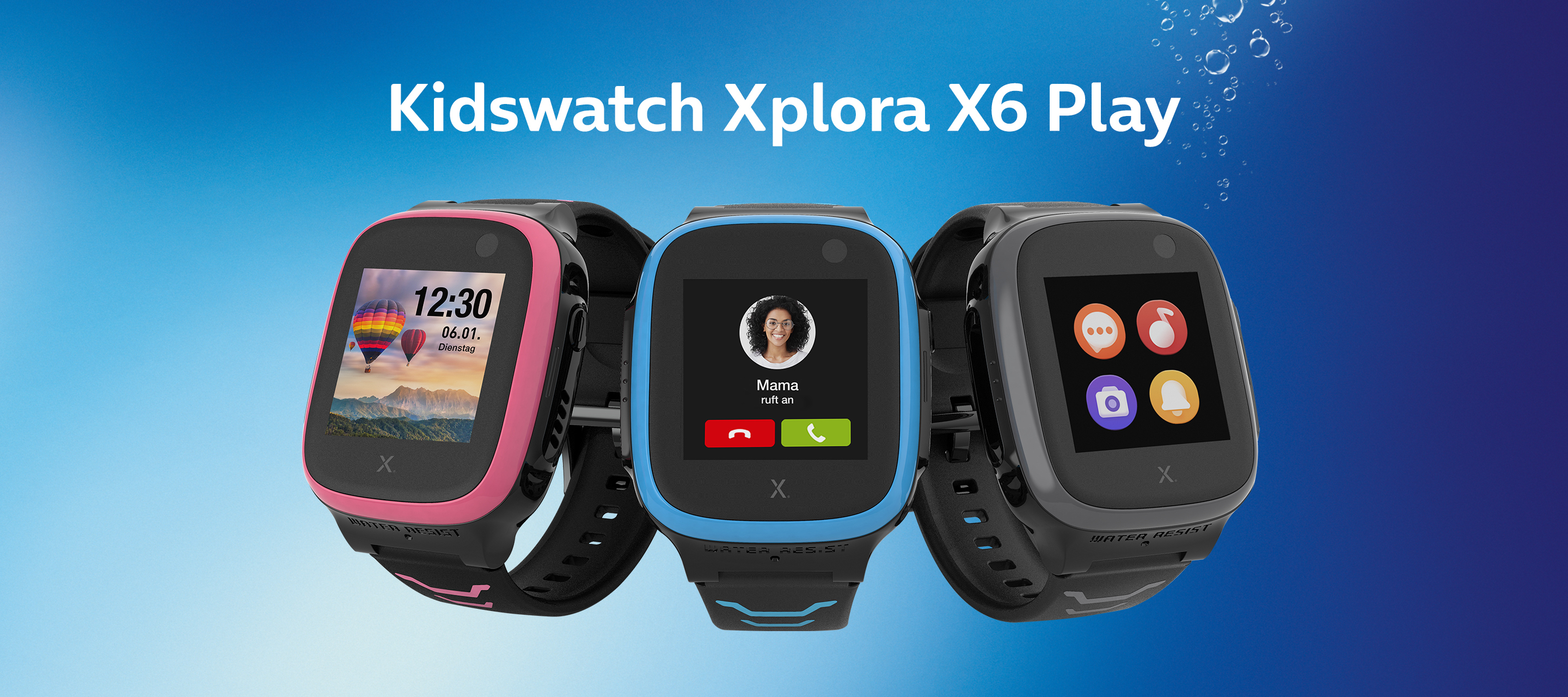 Die Xplora X6 Play Kidswatch - Kindersmartwatch bei O₂