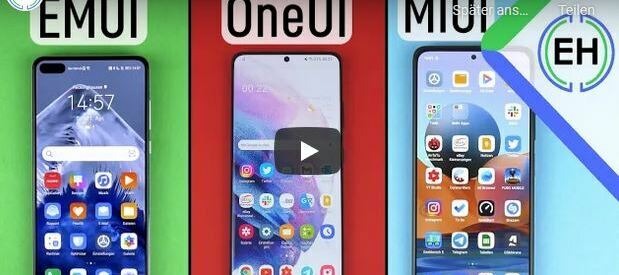 Wer hat das beste Android? - MIUI 12 vs. EMUI 11 vs. OneUI 3.1