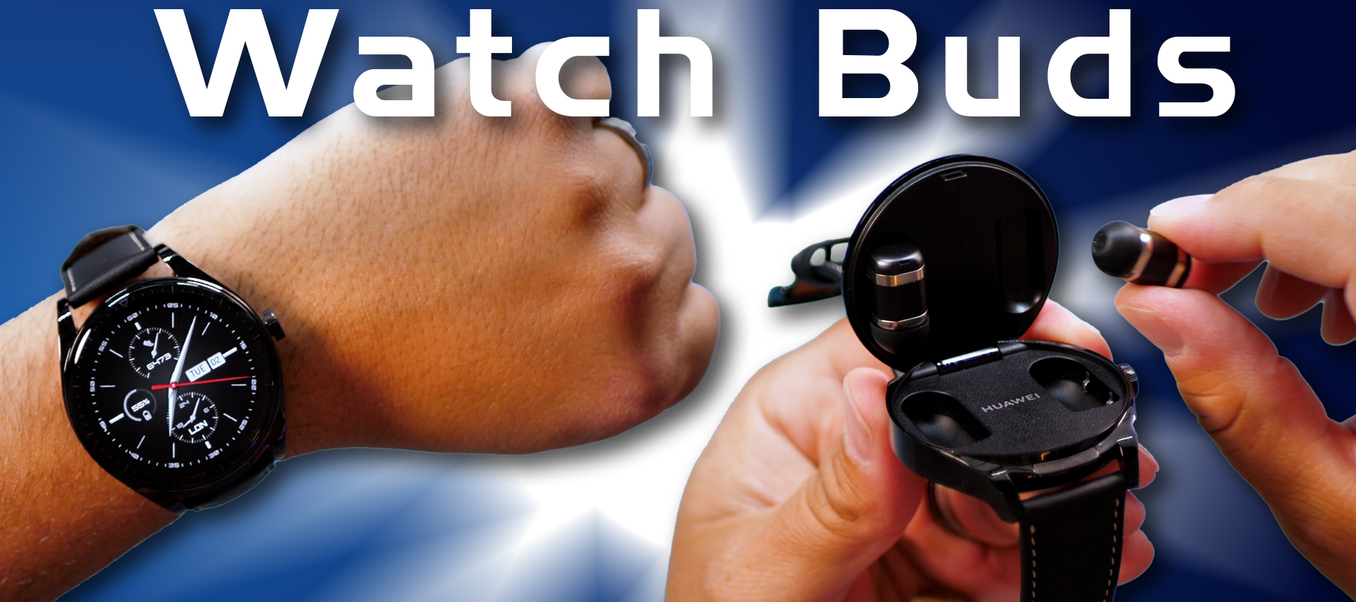 Huawei Watch Buds - ANC Kopfhörer treffen SmartWatch, eine gute Kombi?