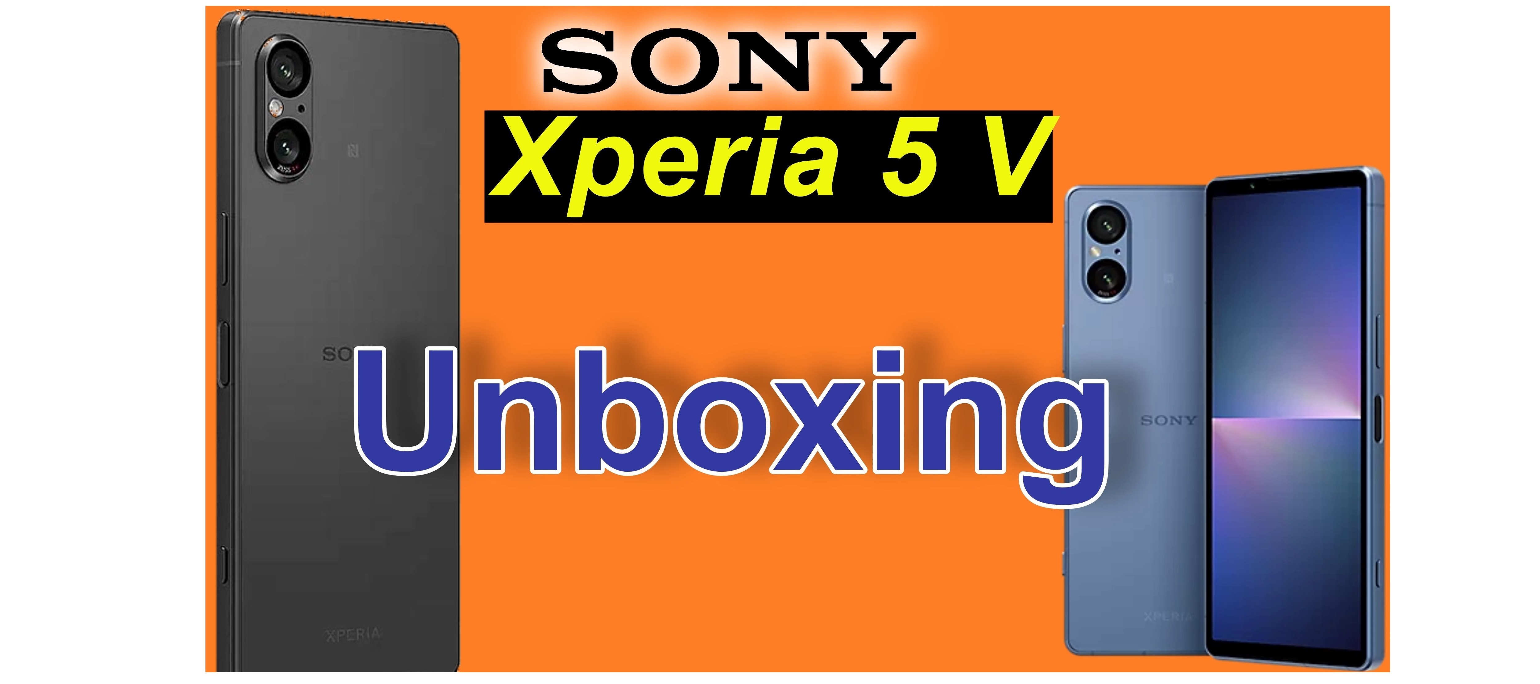 Sony Xperia 5 V - Unboxing und Ersteindruck